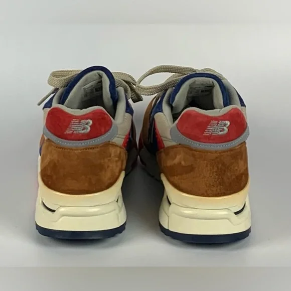 J Crew X New Balance 998  Hilltop Blues Limited Edition Mens size 10 - Picture 2 of 4